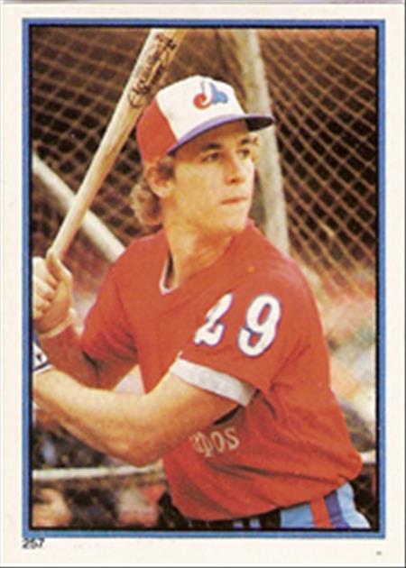 1983 Topps Baseball Stickers     257     Tim Wallach